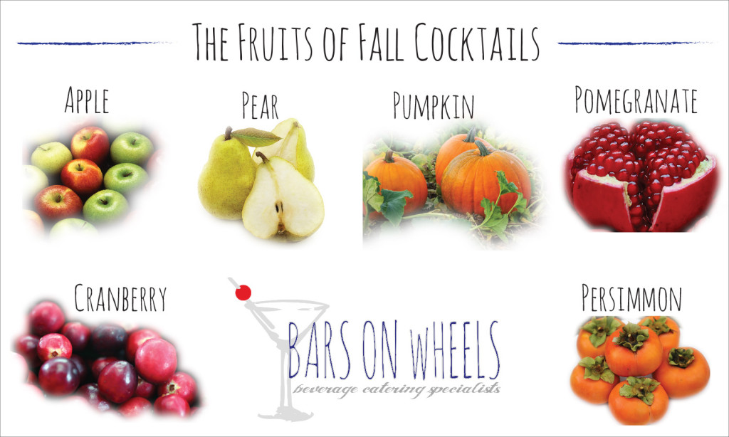 The Fruits of Fall Cocktails